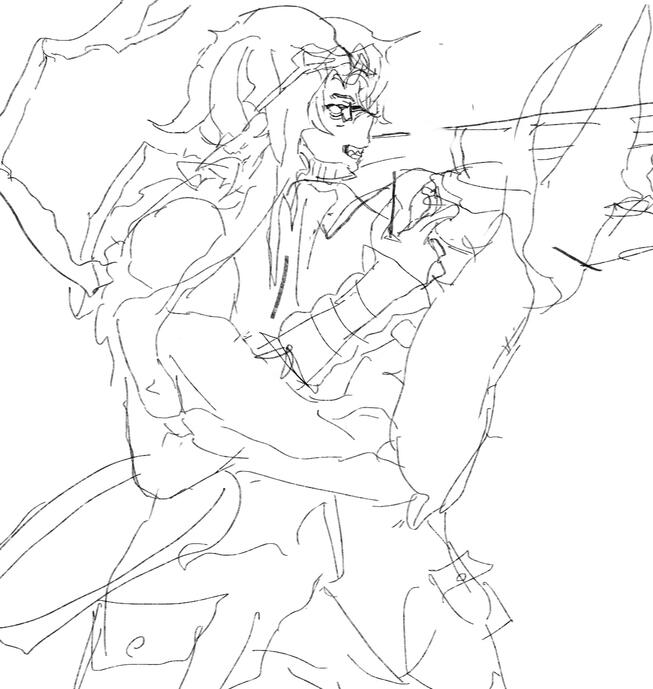 Clean sketch + Full body